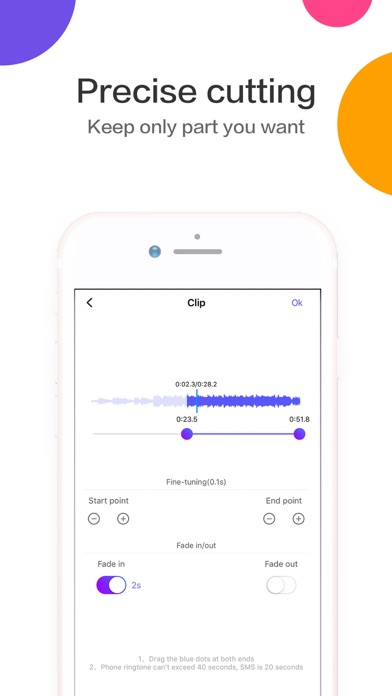 Ringtones Maker - the ring app screenshot 1