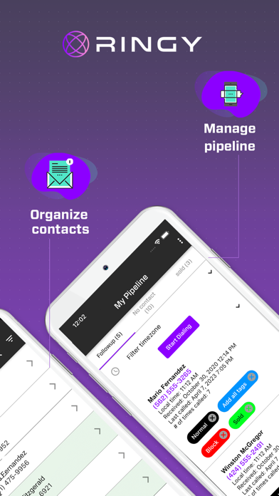 Ringy CRM screenshot 2
