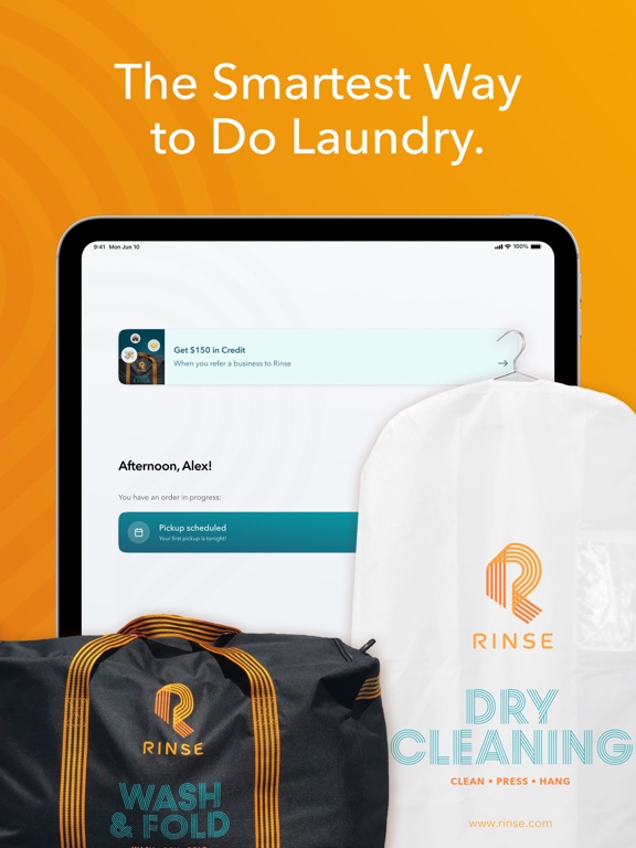 Rinse | Laundry & Dry Cleaning screenshot 1