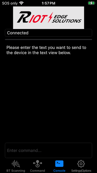 Riot Edge Sensor App screenshot 1