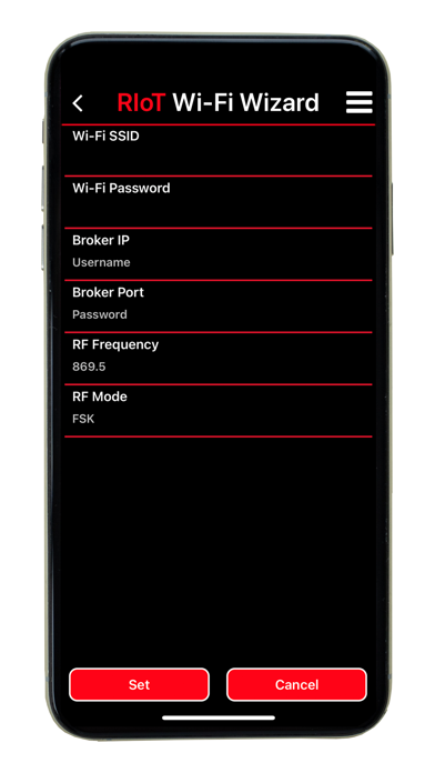 RIoT WIFI Wizard screenshot 2