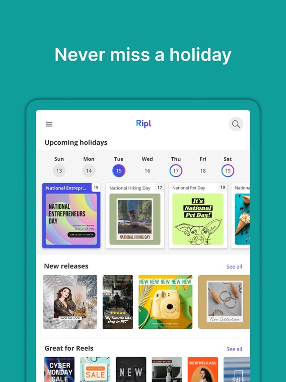 Ripl: Social Media Marketing screenshot 6