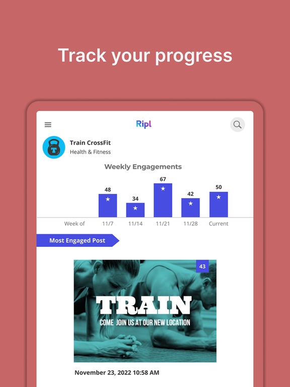 Ripl: Social Media Marketing screenshot 2