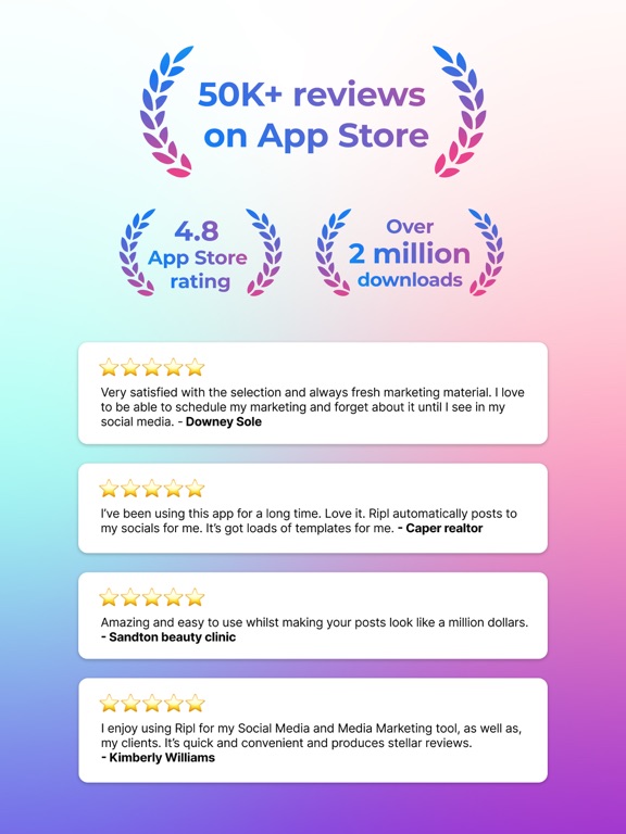 Ripl: Social Media Marketing screenshot 9