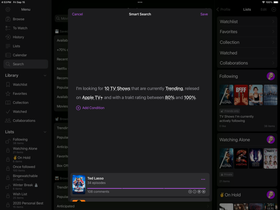 Rippple for Trakt screenshot 4