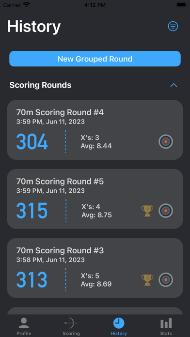 Rise - Archery Scoring Tracker screenshot 5