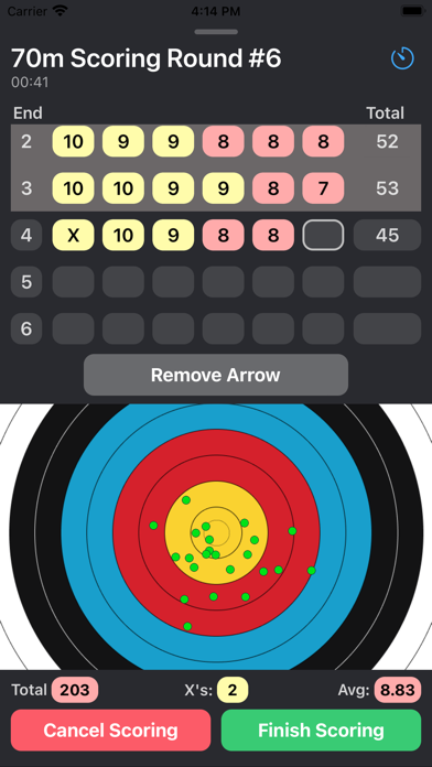 Rise - Archery Scoring Tracker screenshot 1