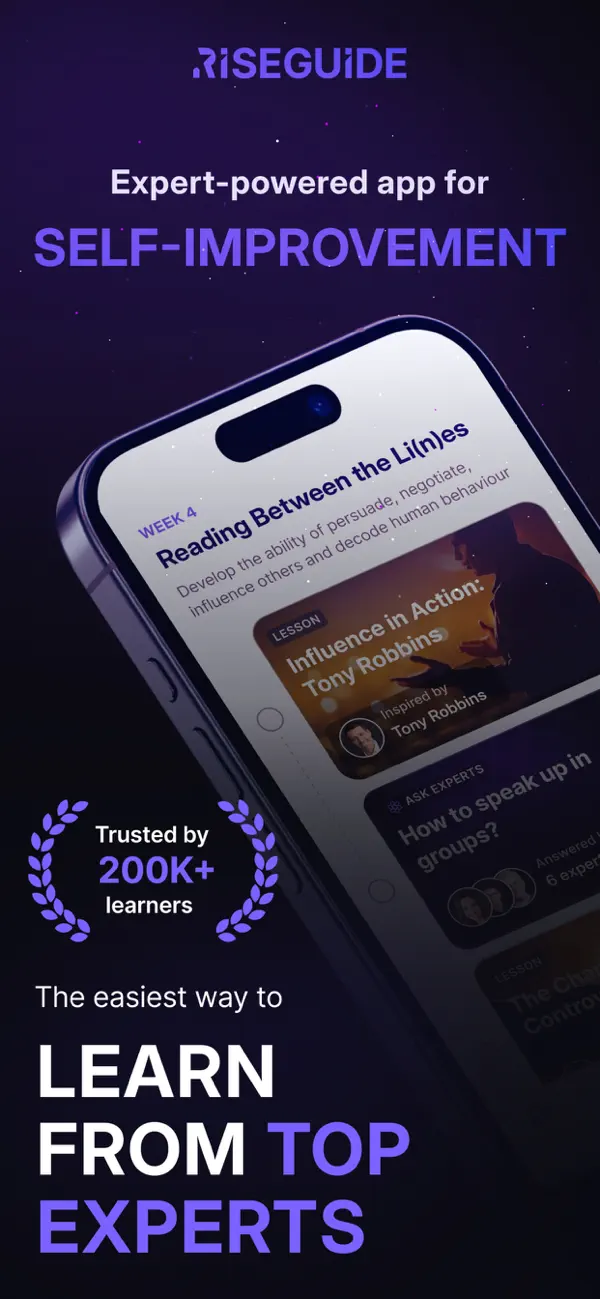 RiseGuide: Top Expert Insights screenshot 6