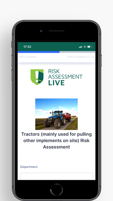 Risk Assessment.Live screenshot 1