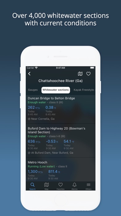 RiverApp - River levels screenshot 3