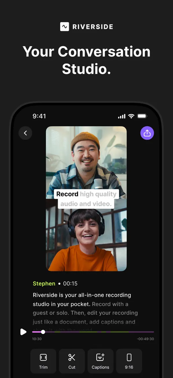 Riverside Podcast Video Studio screenshot 6