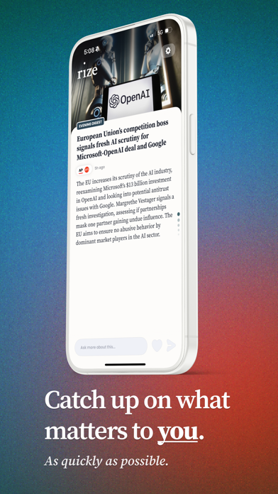Rize: Your AI News Digest screenshot 3