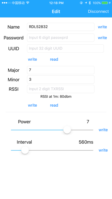 RLBeacon Tool screenshot 8