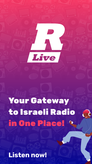 RLive: Radio Live Israel radio screenshot 4