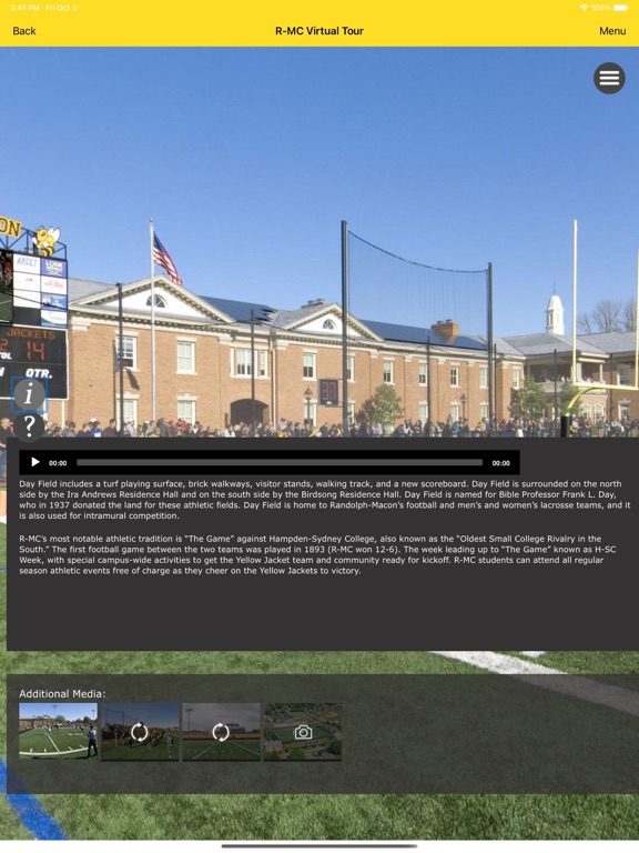 RMC Virtual Tour screenshot 3