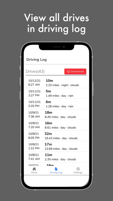 Road Buddy - Driving Log screenshot 8