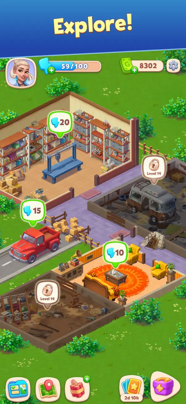 Road Trip: Merge Family Games! screenshot 5