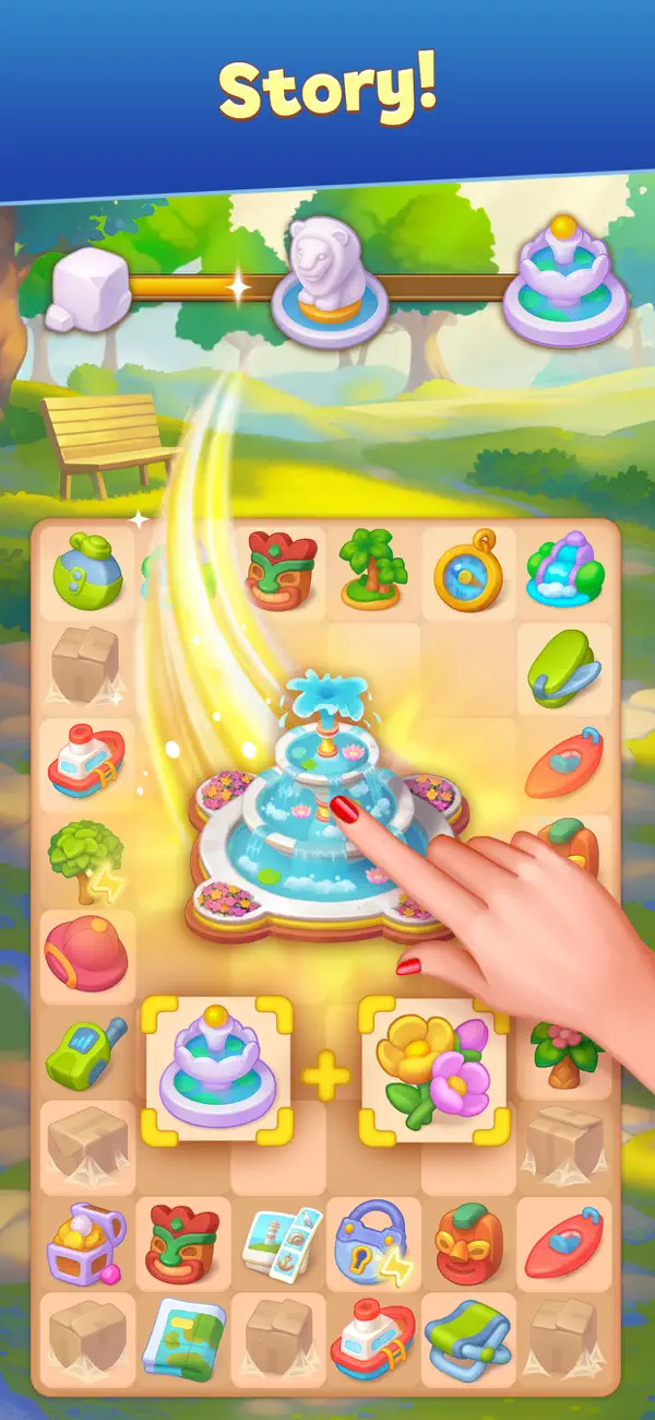 Road Trip: Merge Family Games! screenshot 2