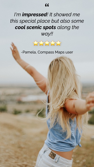 Road Trip Planner Compass Maps screenshot 1