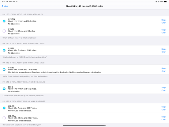 Road Trip Planner Viewer screenshot 4