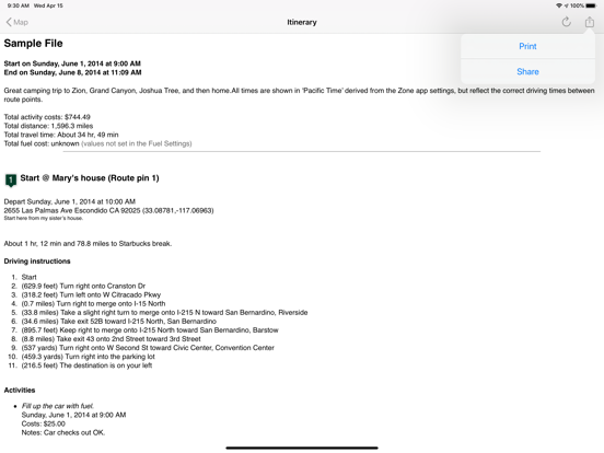 Road Trip Planner™ screenshot 8