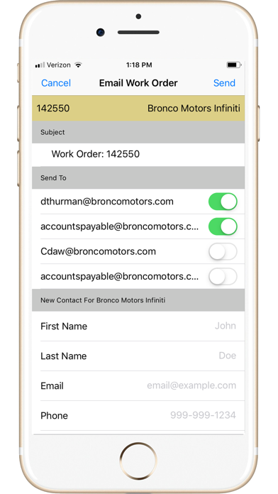 RoadFS: Field Service App screenshot 1