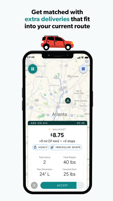 Roadie Driver screenshot 1