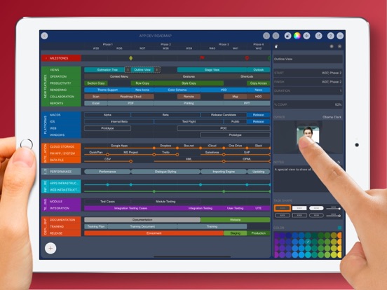 Roadmap - Timeline Plan Chart screenshot 10