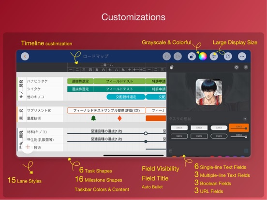 Roadmap - Timeline Plan Chart screenshot 6
