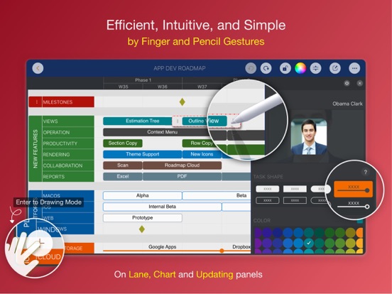 Roadmap - Timeline Plan Chart screenshot 9
