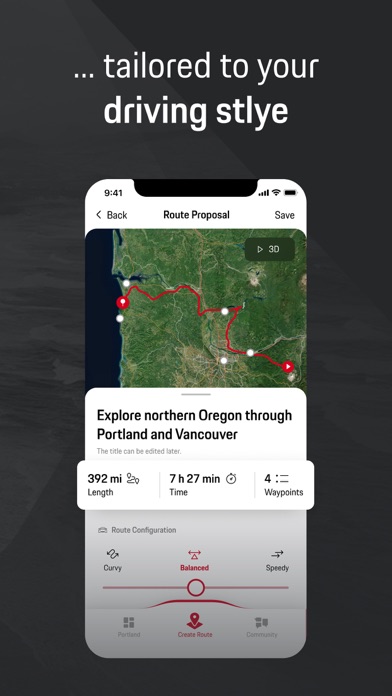 ROADS by Porsche Route Planner screenshot 5