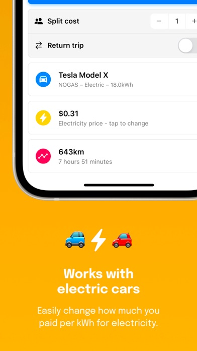 Roadtrip Gas Price Calculator screenshot 1