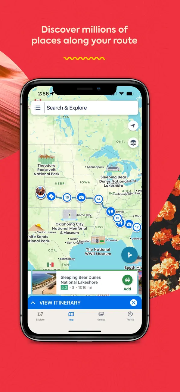 Roadtrippers - Trip Planner screenshot 4