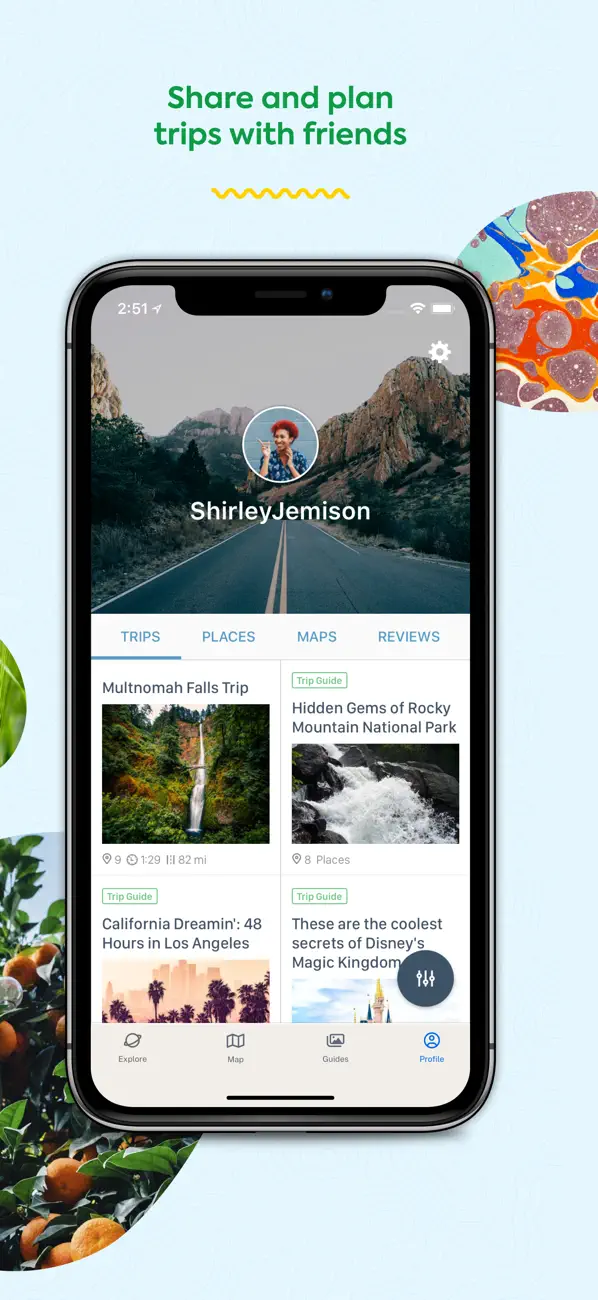Roadtrippers - Trip Planner screenshot 1