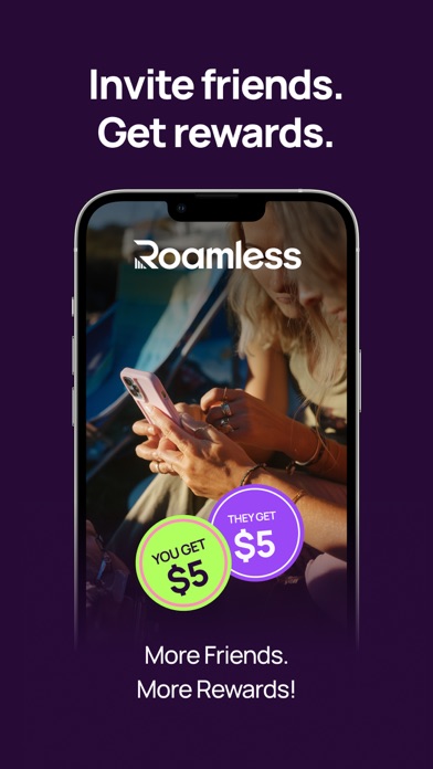 Roamless: eSIM Travel Internet screenshot 2