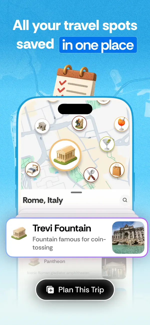 Roamy: Save Spot & Plan Trips screenshot 5