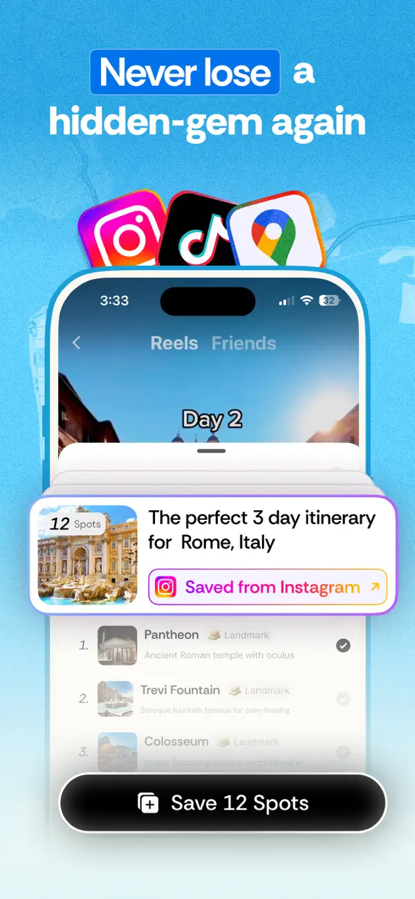 Roamy: Save Spot & Plan Trips screenshot 6