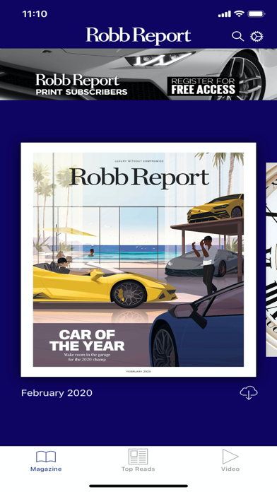 Robb Report Magazine screenshot 1