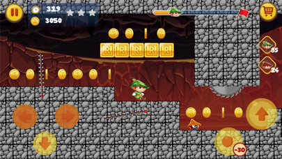 Robin Jungle World -Jump N Run screenshot 1