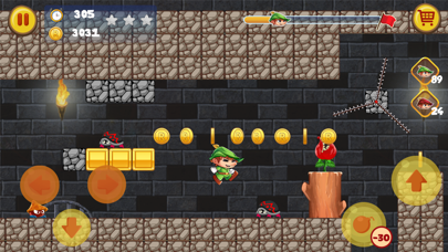Robin Jungle World -Jump N Run screenshot 2