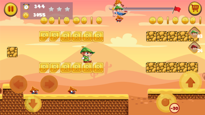 Robin Jungle World -Jump N Run screenshot 4