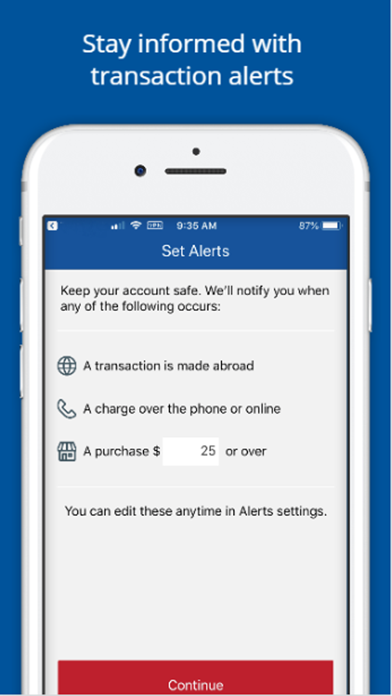 Robins Financial Cards App screenshot 5