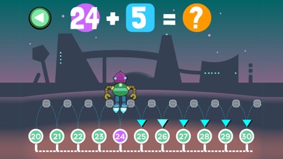 Robo Math Number Line Galaxy screenshot 5