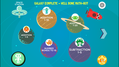 Robo Math Number Line Galaxy screenshot 4