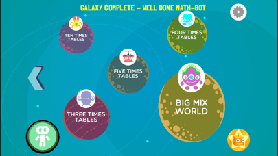 Robo Math Number Line Galaxy screenshot 2