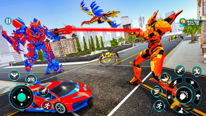 Robot Battle Transform Game screenshot 1
