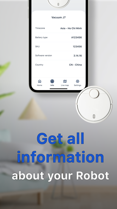 Robot iVacuum: Home Cleaning screenshot 2