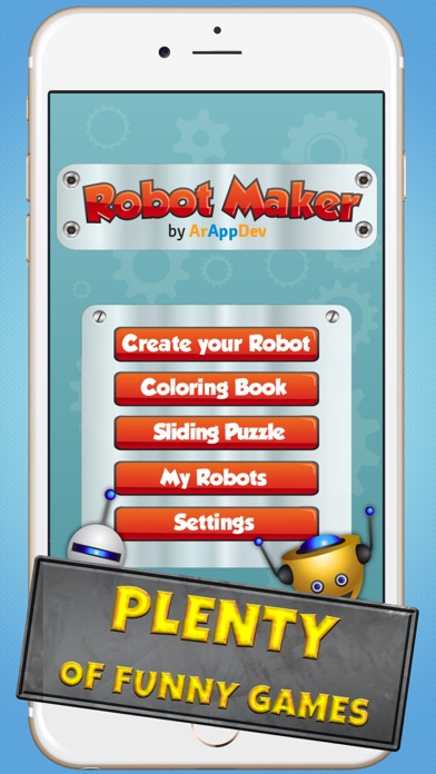 Robot Maker :complete factory to buid your own bot screenshot 1