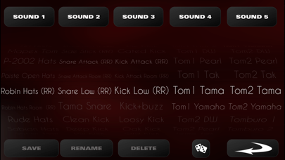 Rock Drum Machine Lite screenshot 1