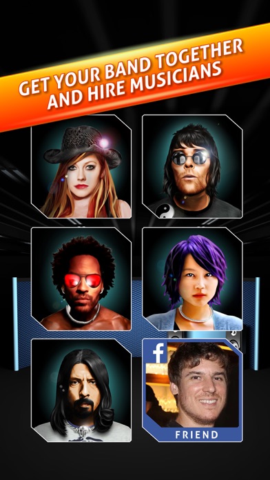 Rock Life - Guitar Band Revenge of Hero Rising Star screenshot 3